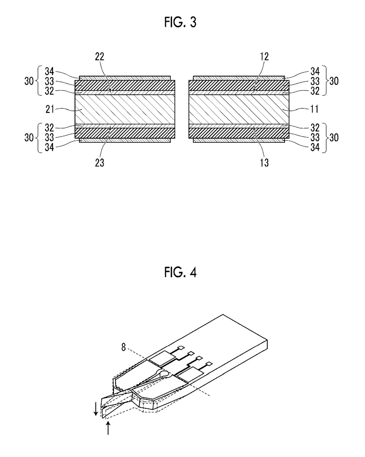 Ultrasonic cutting element and ultrasonic treatment tool