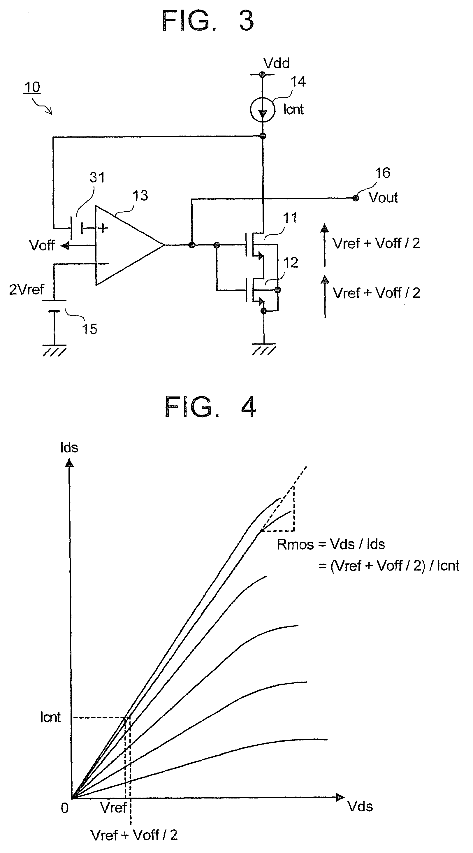 MOS resistance controlling device and MOS attenuator