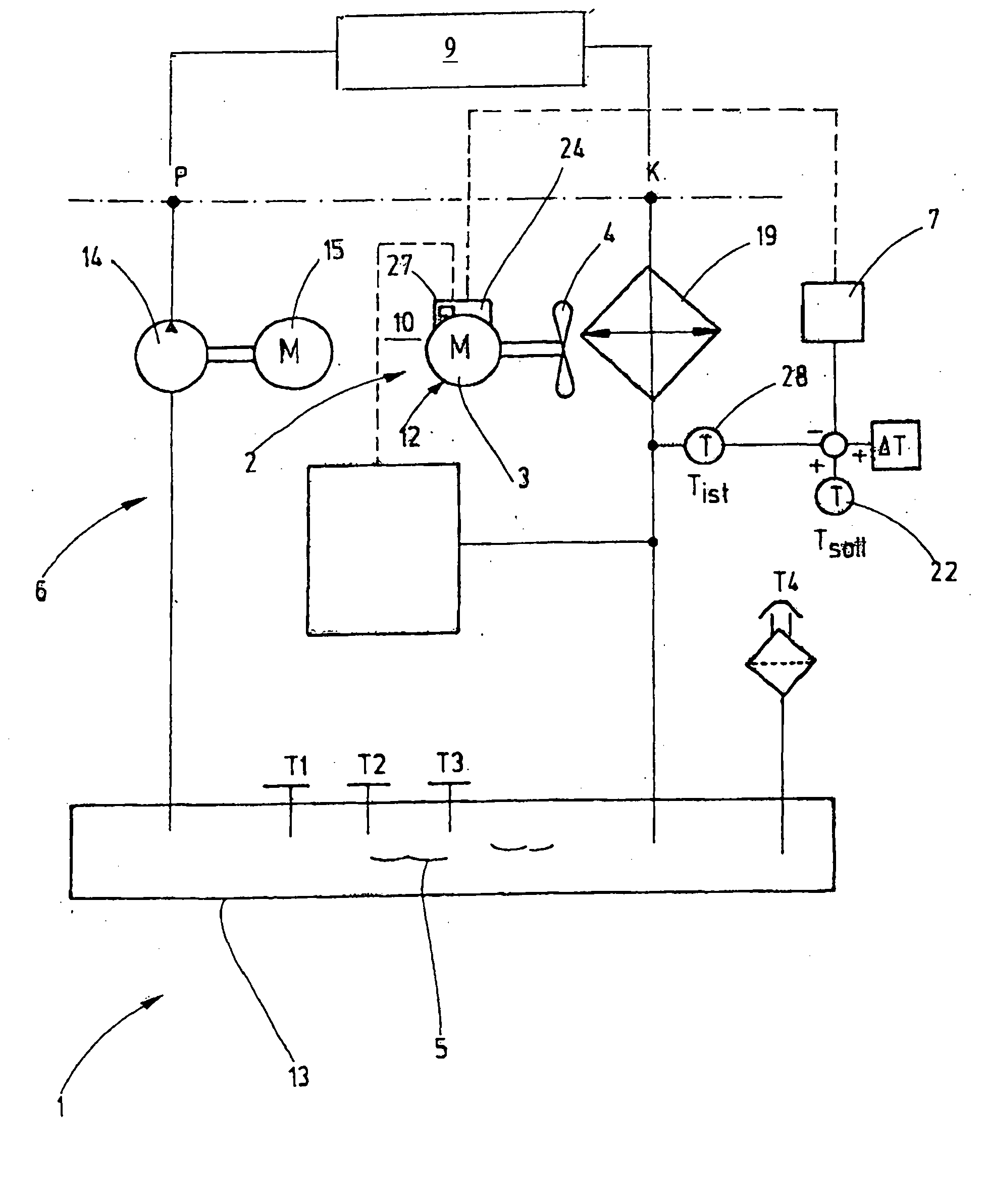 Liquid-air cooling system