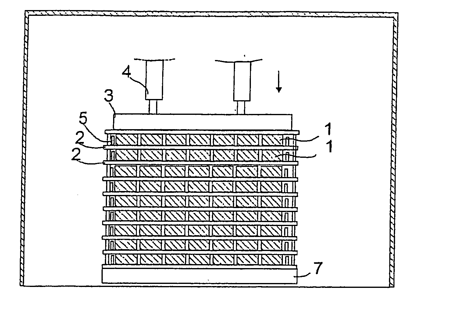 Method and apparatus for the treatment of wood or wood products