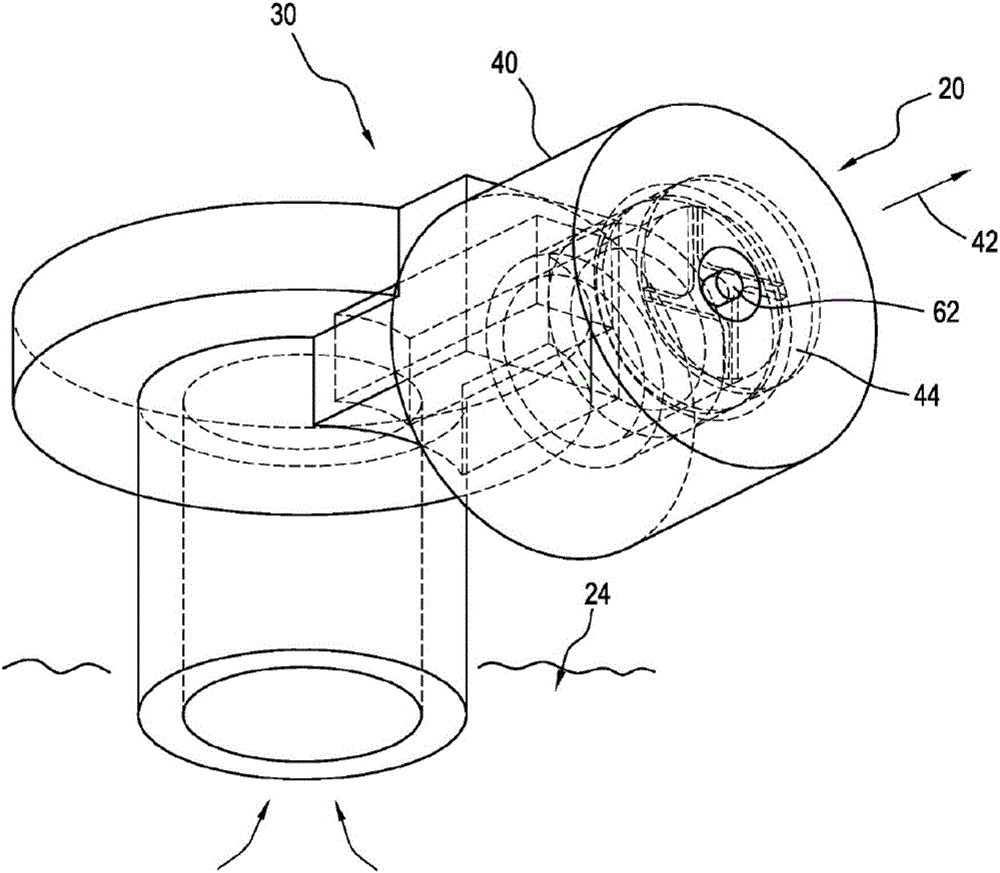 Multi-inlet, multi-spray fluidic cup nozzle with shared interaction region and spray generation method