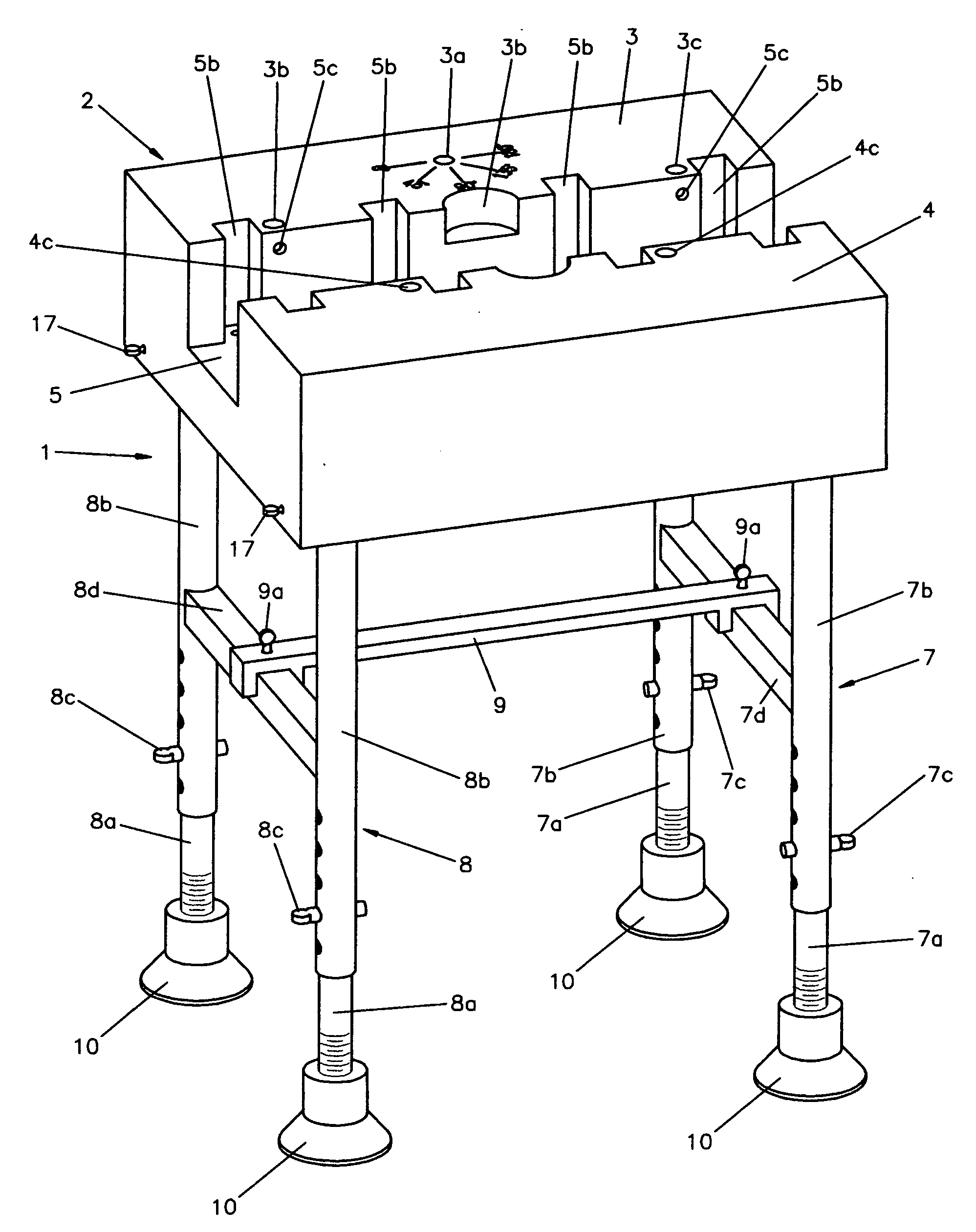 Flexible work table to miter and cut materials