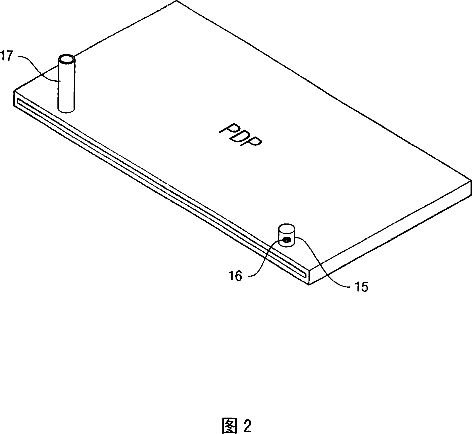 A plasma display and its manufacture method