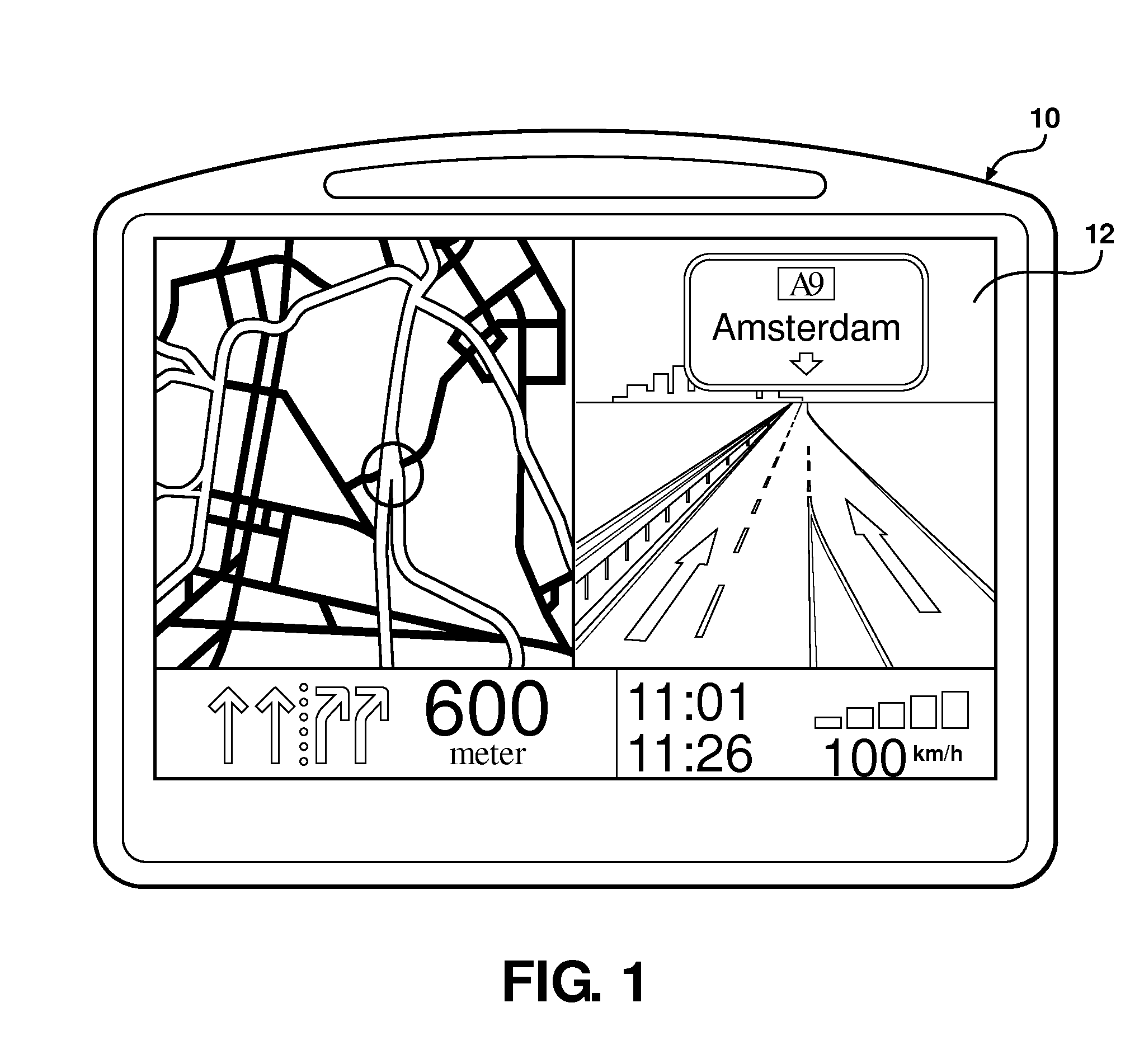 Method for computing an energy efficient route