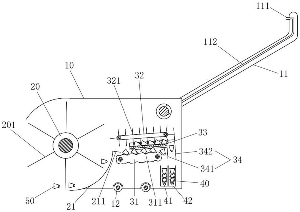 Automatic shuttlecock picking device