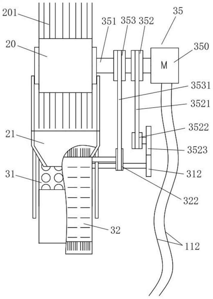 Automatic shuttlecock picking device