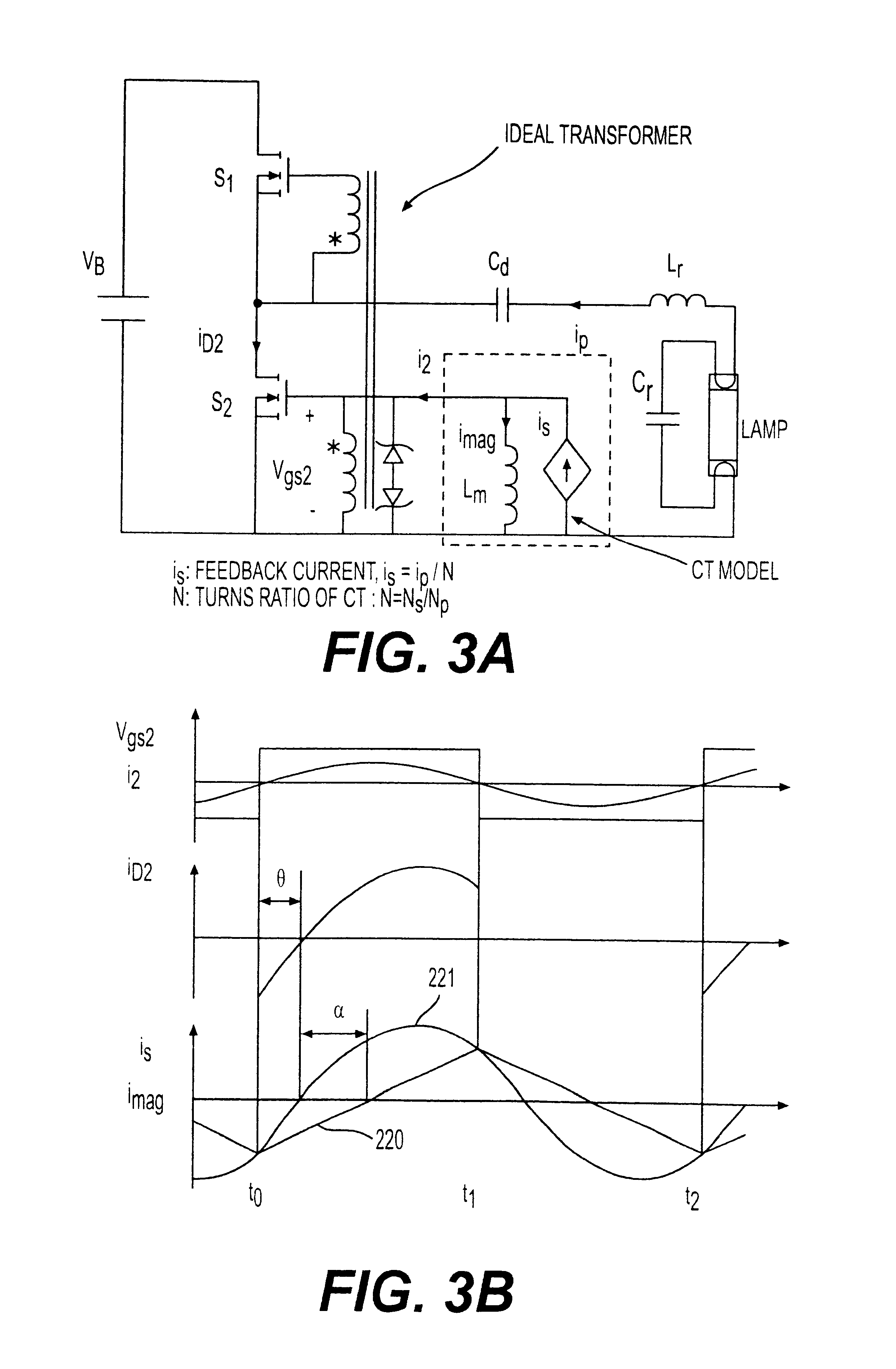 Self-oscillating electronic discharge lamp ballast with dimming control