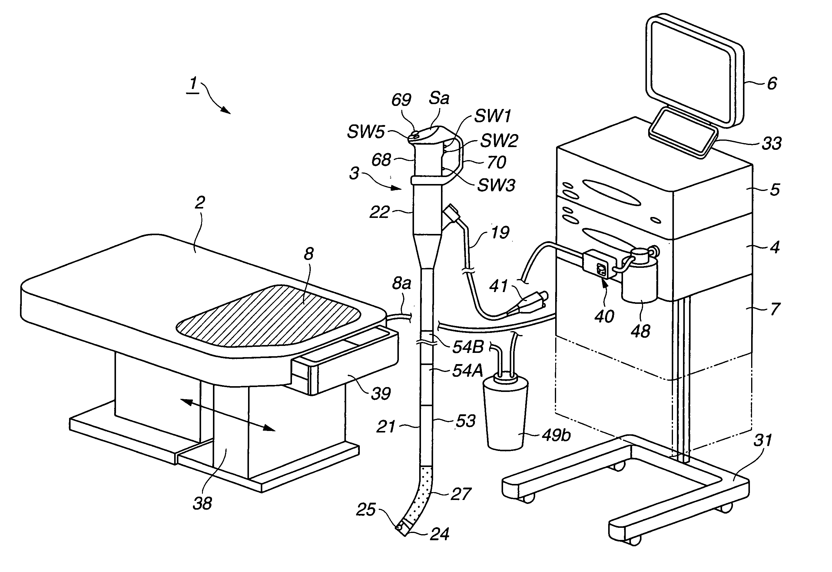 Endoscope and endoscopic system