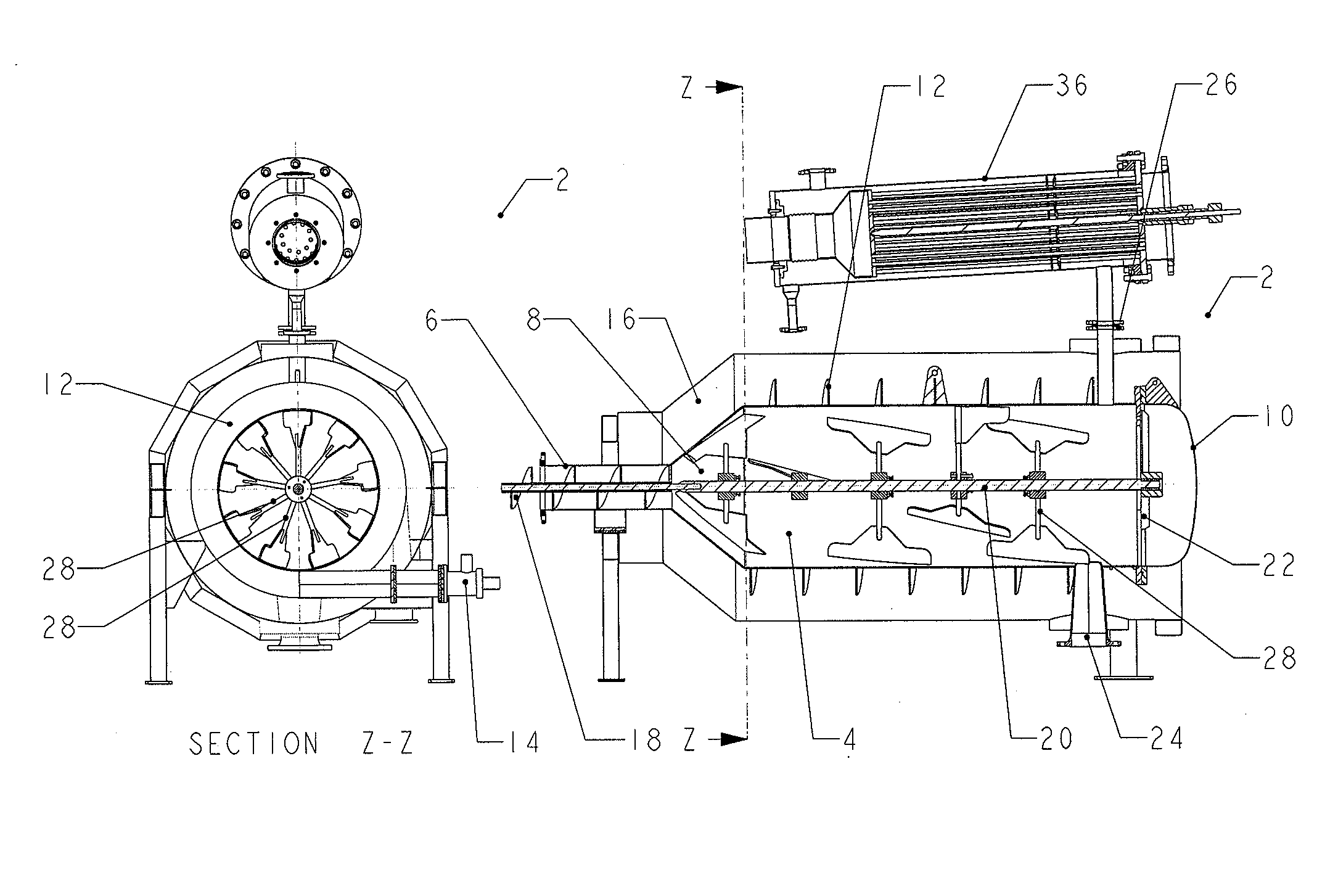 Apparatus and method for pyrolysis of organic waste