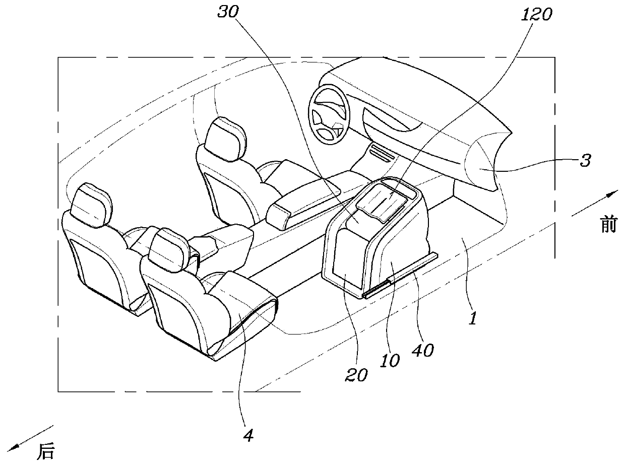 Multifunction footrest apparatus for vehicle