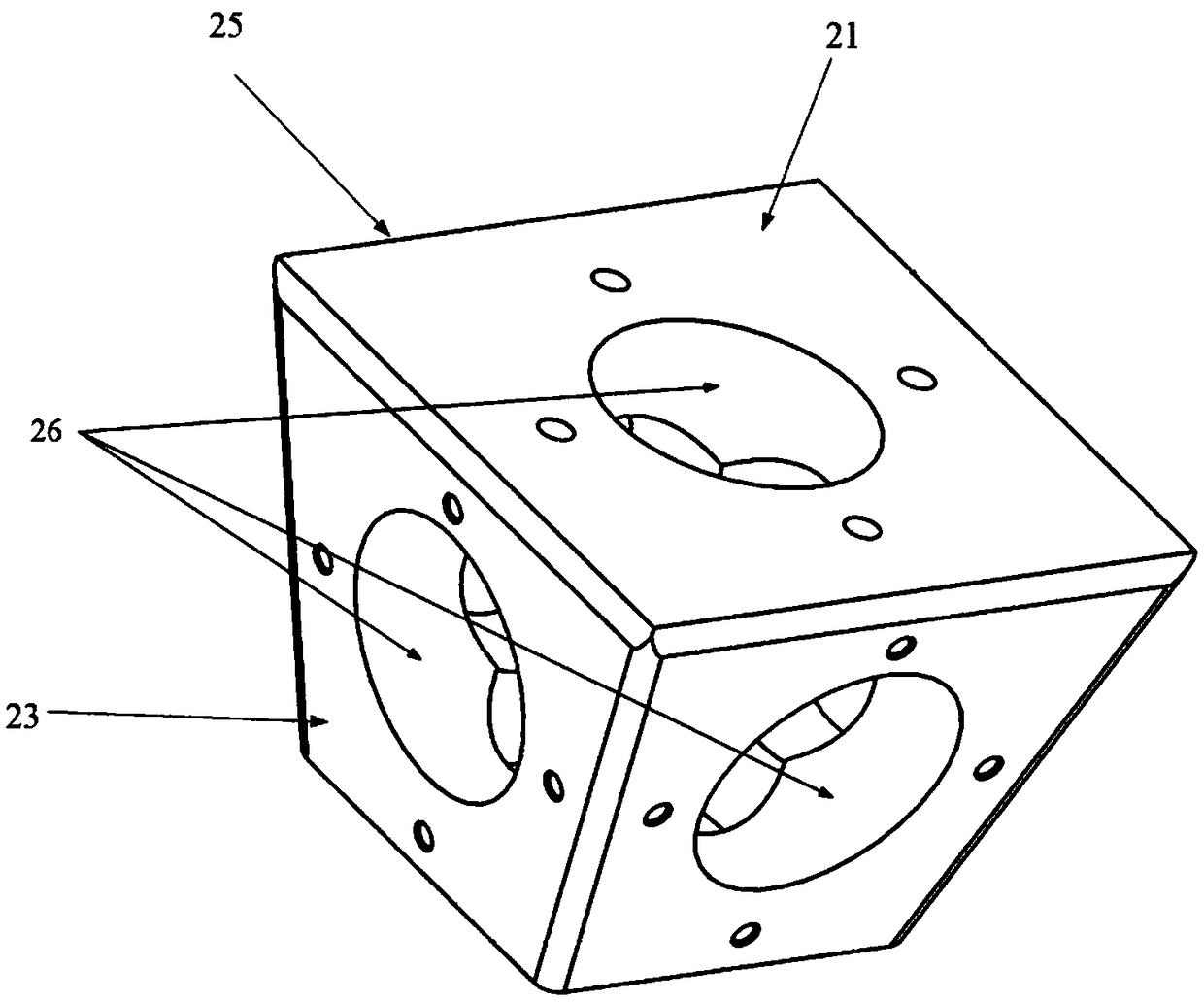 Automatic end executing device of robot and assembly robot