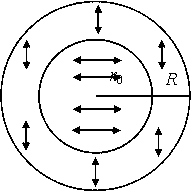 Method for controlling focus rotation by utilizing orthogonal polarized beam