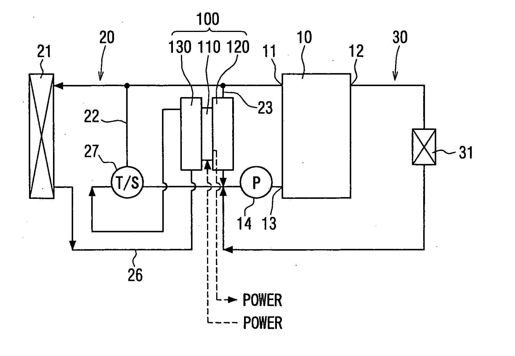 Thermoelectric power generation system