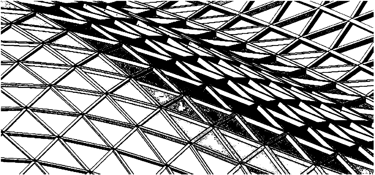 Method for calculating Euler angles of beam units of curved-surface single-layer latticed shells