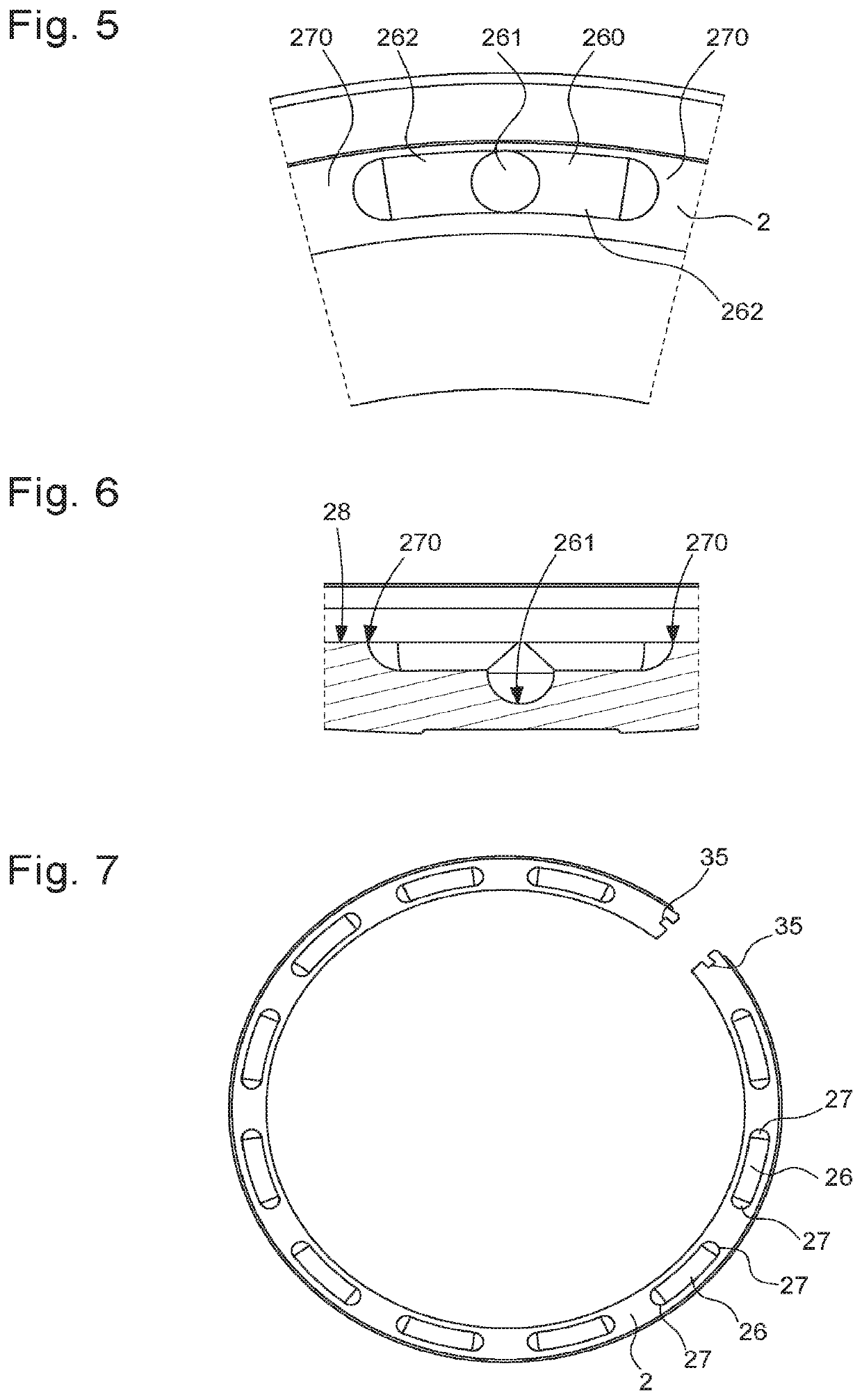 Sub-assembly of external parts for timepiece or watch or a piece of jewellery