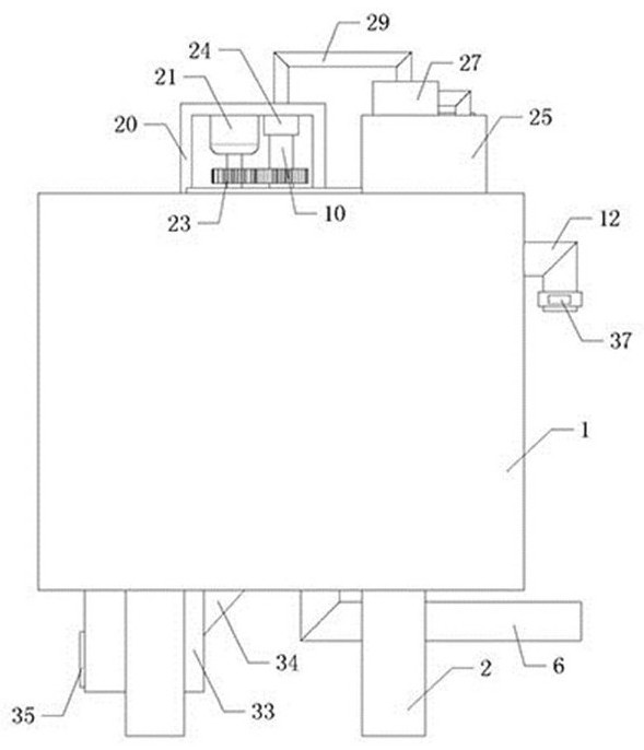 A high-efficiency purification device for poultry breeding wastewater