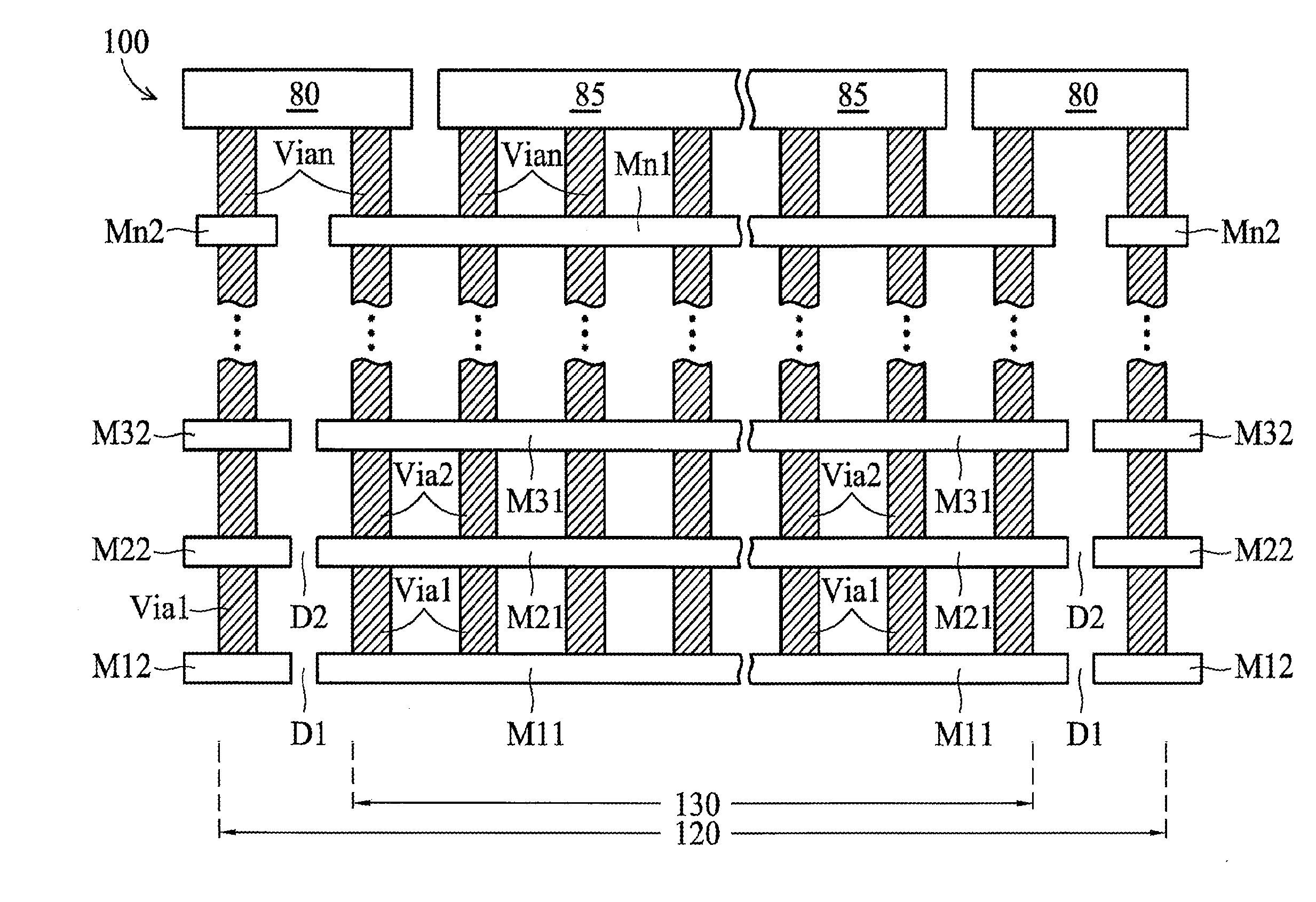 Chip Pad Resistant to Antenna Effect and Method