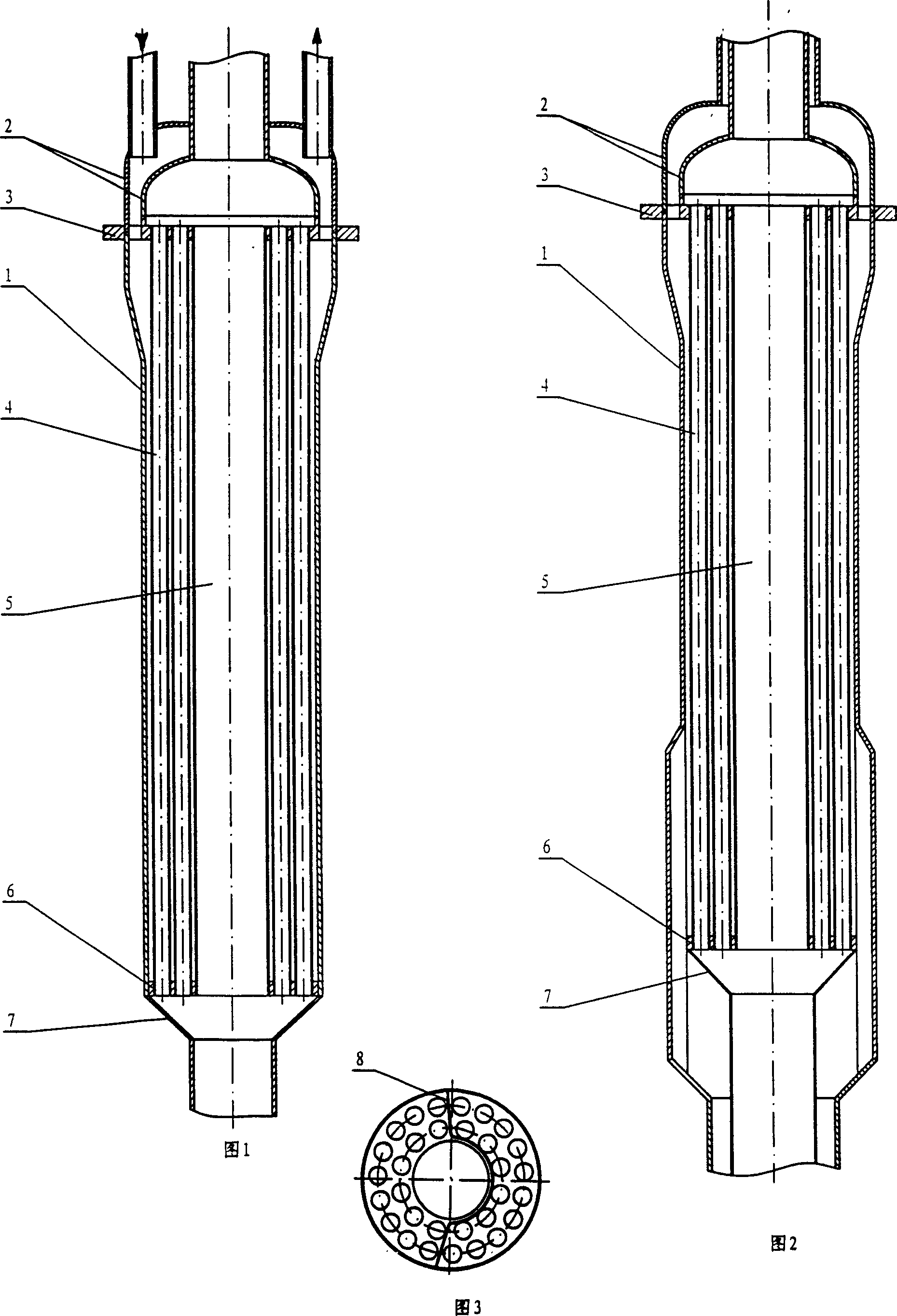 A moderator condenser using in vertical pore path of reactor cold neutron source