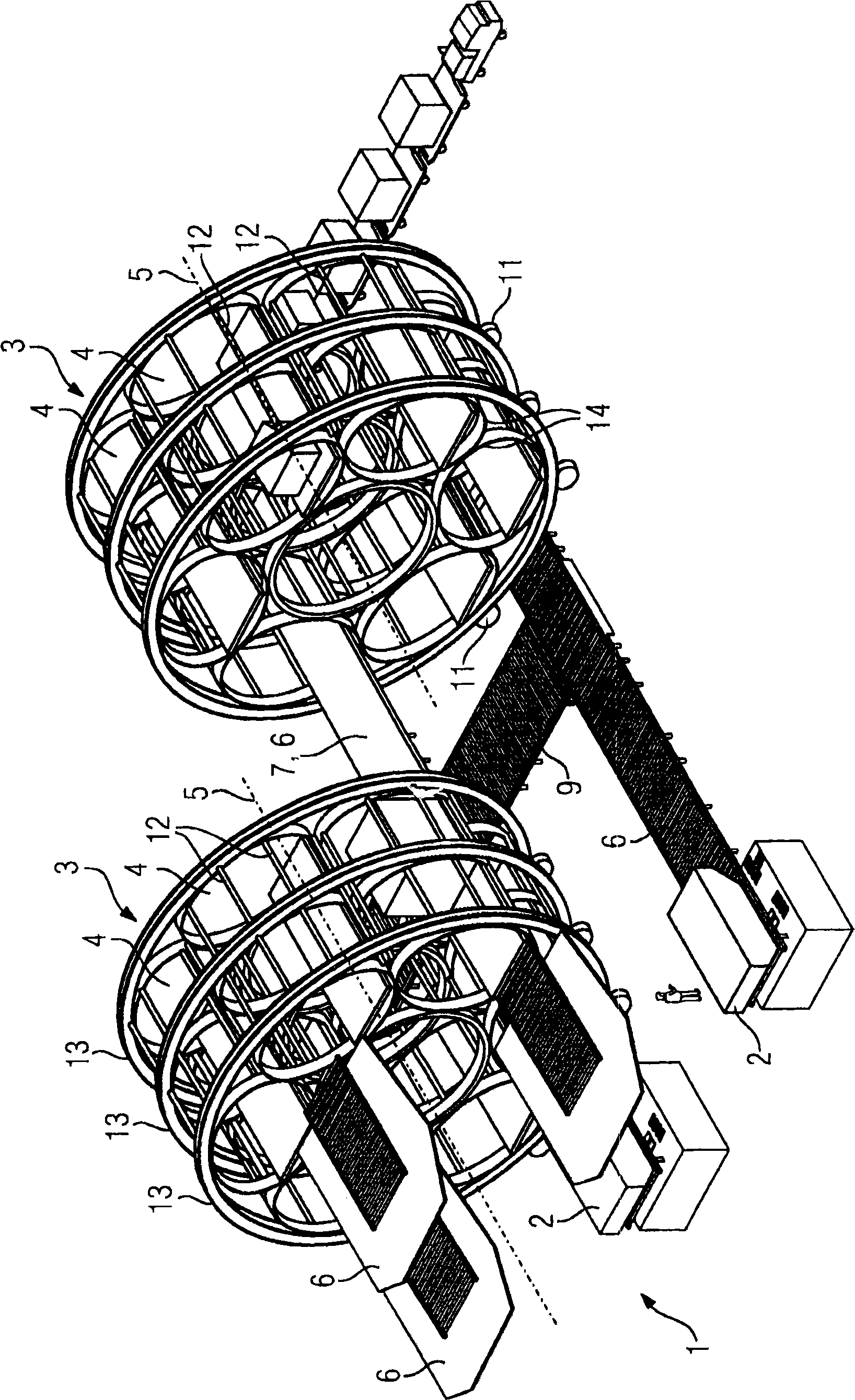 Apparatus and method for storing storage units