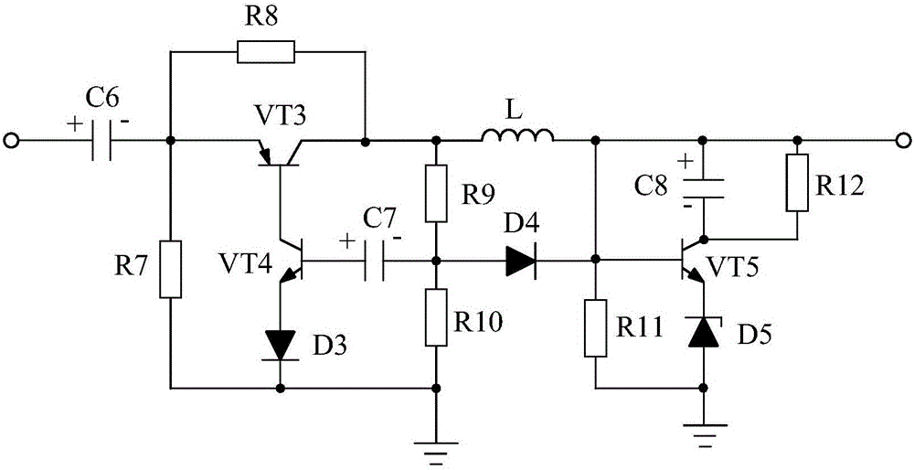 Signal amplification type automatic irrigation control system based on protective circuit