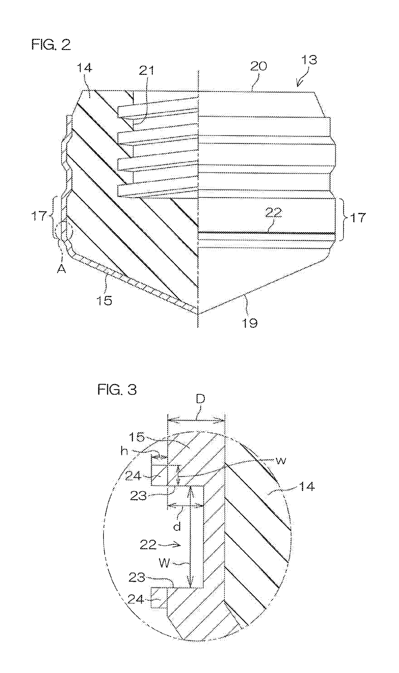 Medical syringe, gasket for use in the syringe, and gasket production method