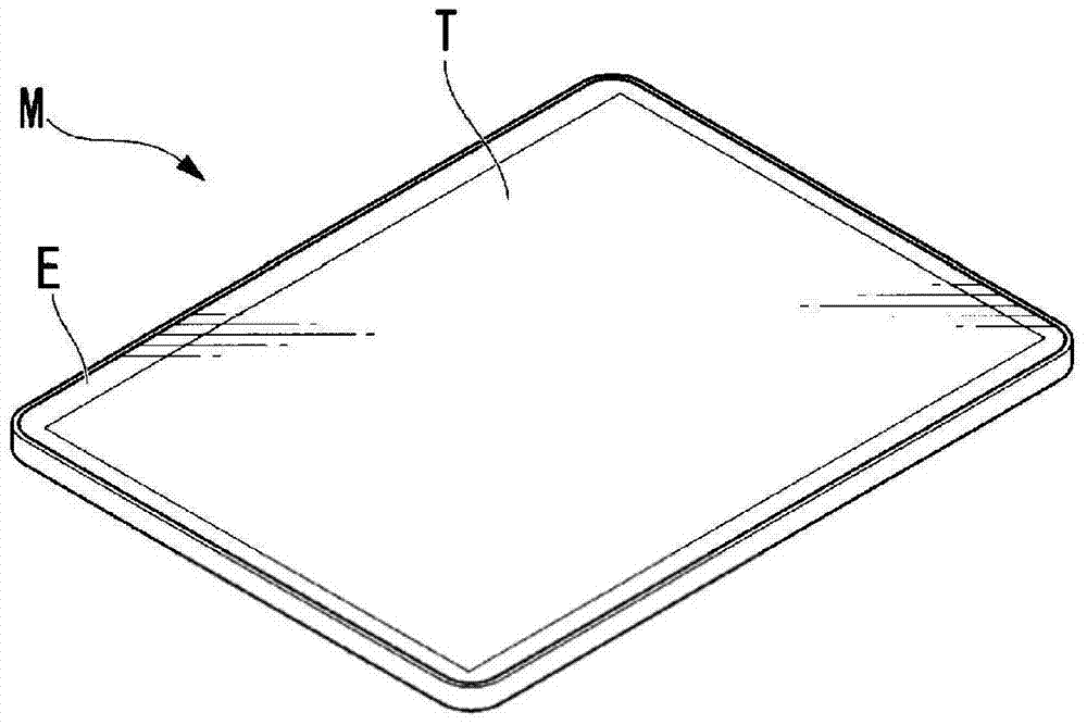 Touch panel, method of manufacturing touch panel, optical film substrate and method of manufacturing same