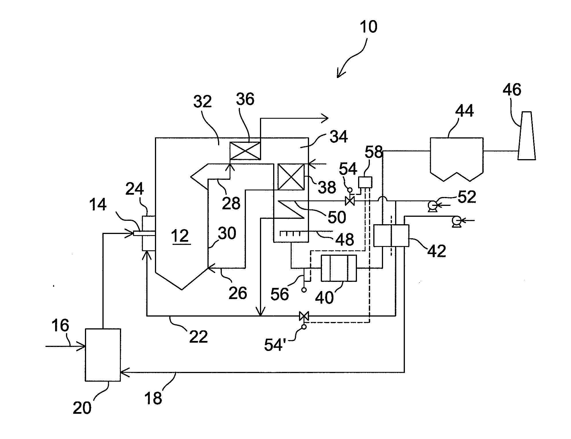 Method of and Apparatus for Selective Catalytic NOx Reduction in a Power Boiler