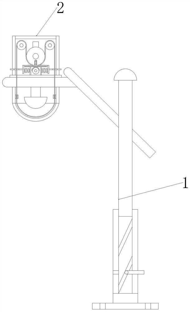 Street lamp with projection function