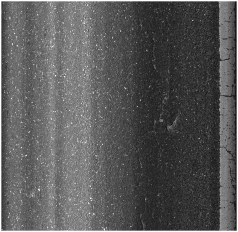 A road crack image recognition and processing method