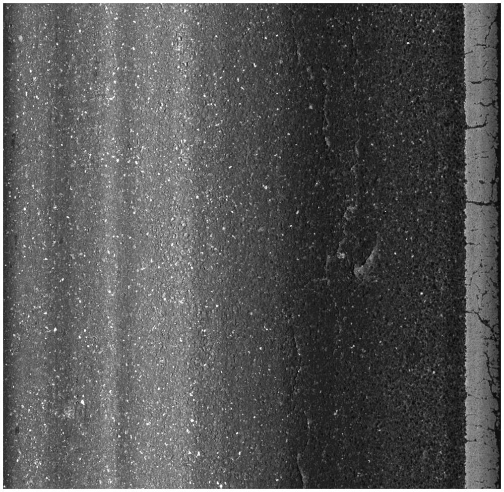 A road crack image recognition and processing method