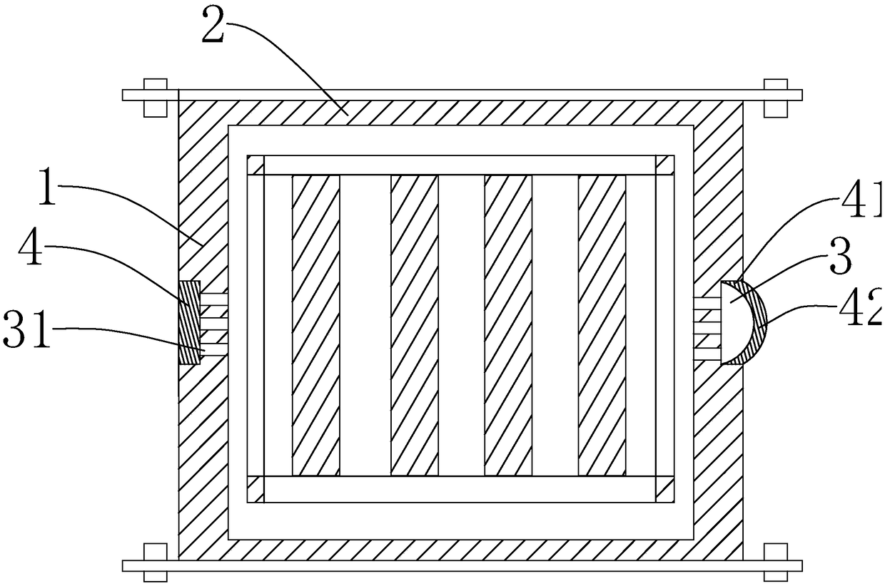 High-strength bus duct and manufacturing method thereof