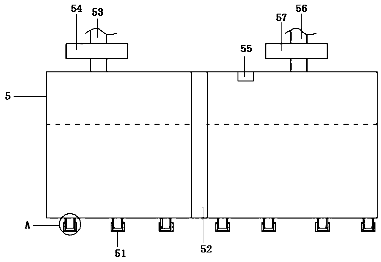 Mold rapid spray cooling device for battery production and control system thereof