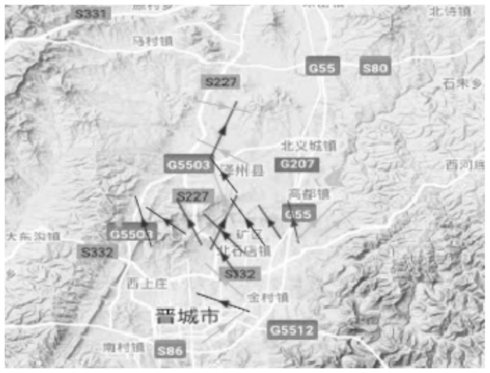 A display system of ground stress based on gis