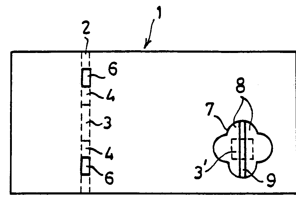 Substrate which is made from paper and is provided with an integrated circuit