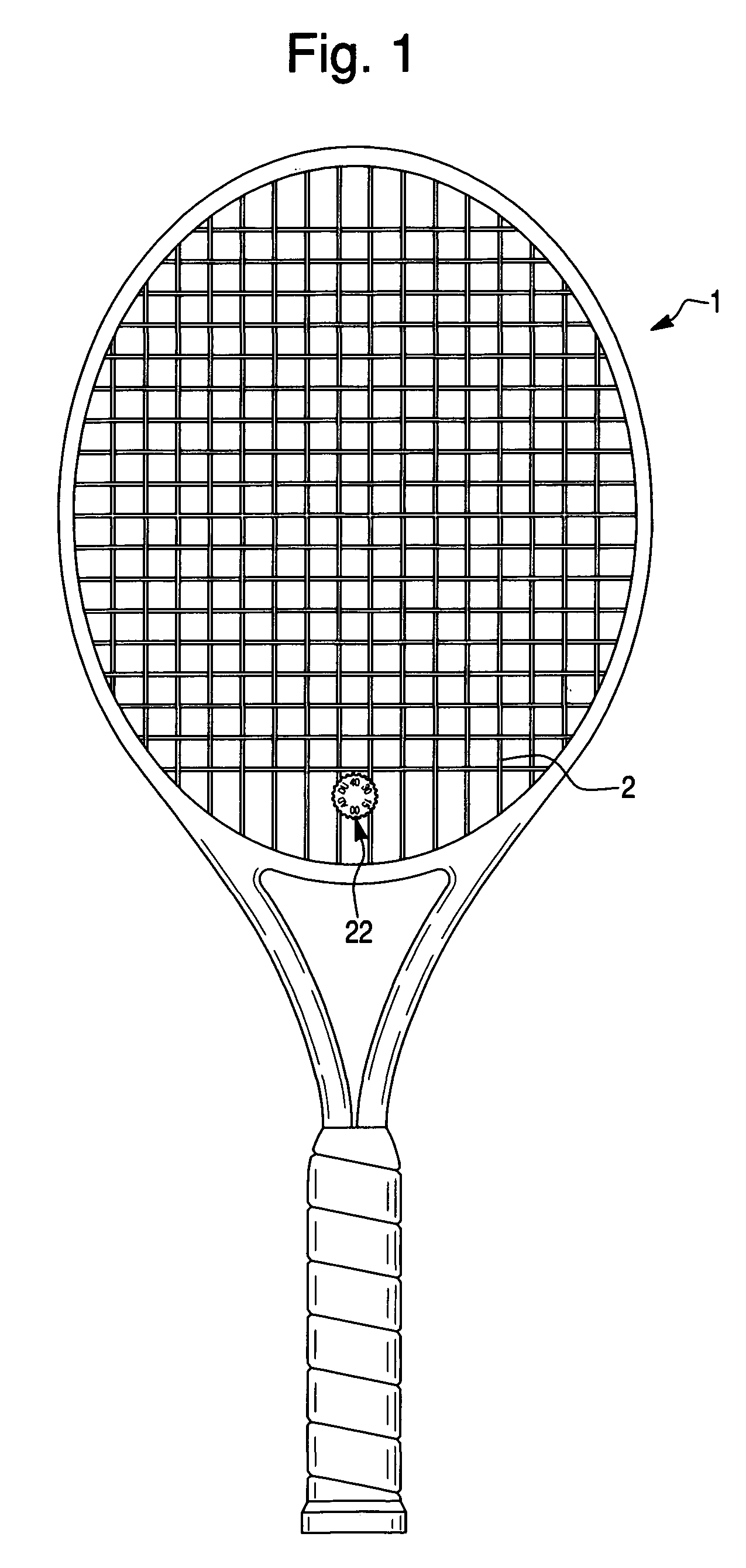 Racquet Sport Score Keeper and Vibration Damper