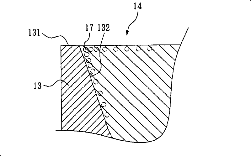 Embedded substrate provided with side-inclined plane line layer assembly and manufacturing method thereof