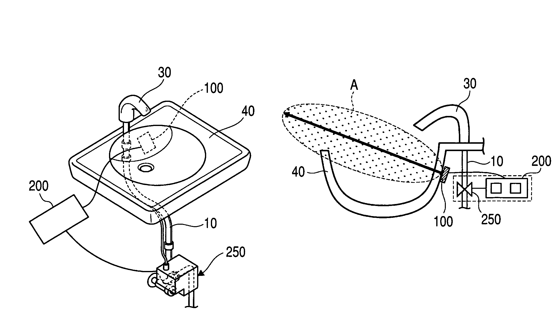 Water discharge system