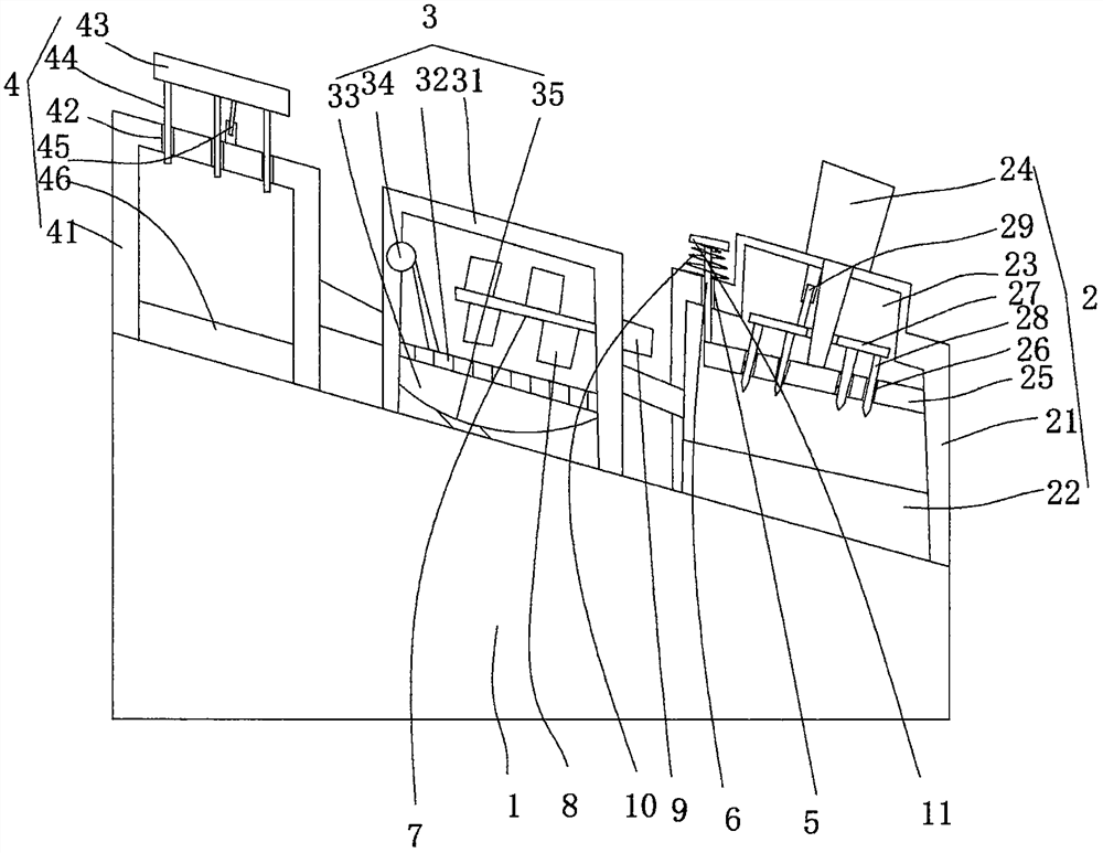 Agricultural plastic film recycling and crushing device