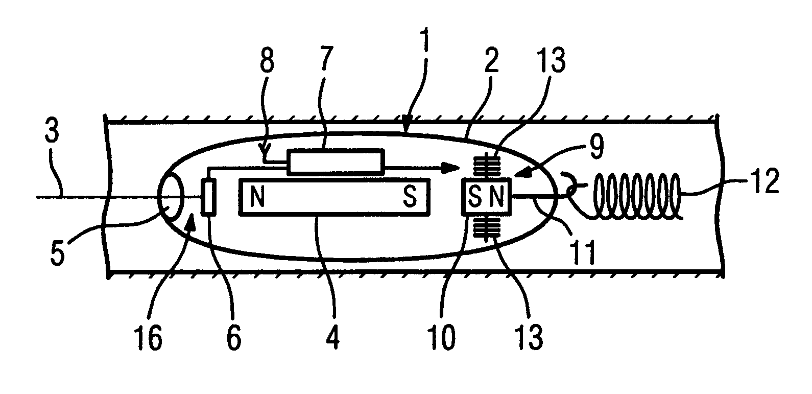 Device for introducing a stent into a hollow organ