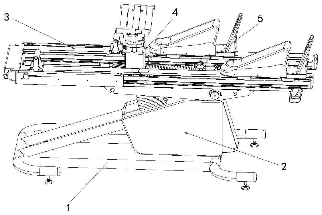 Linkage crawling spine rehabilitation training device