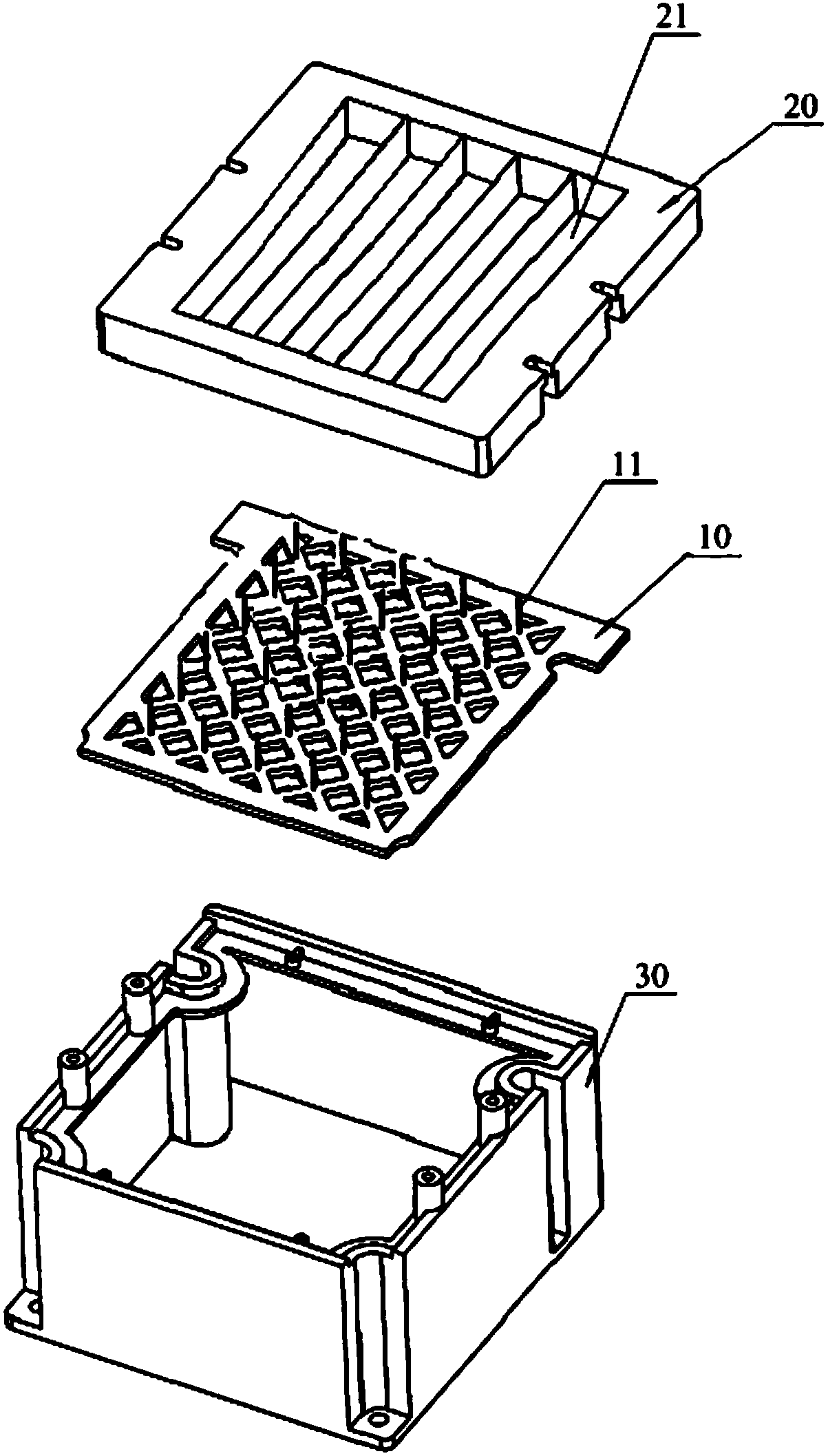 Combined electronic air purification device