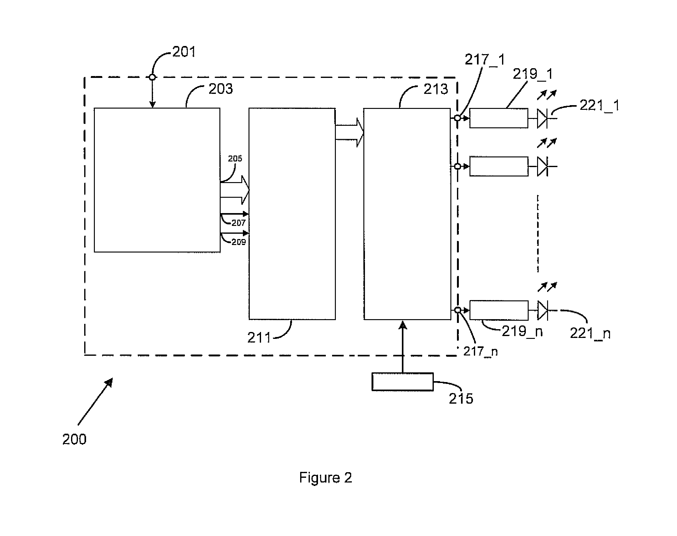 Method and apparatus for controlling the brightness of an LCD backlight