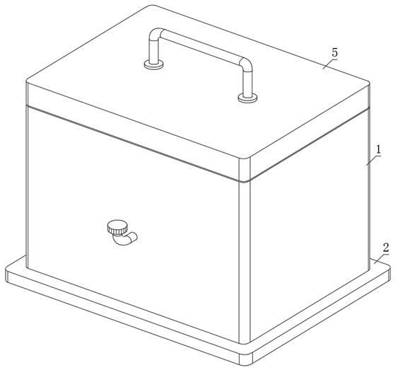 Biological plant stem cell disinfection and purification liquid integrated device for preventing zoonosis diseases