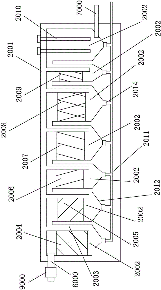 Ecological environmental water circulating aquaculture device