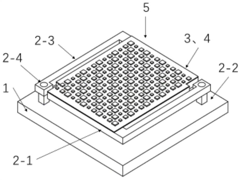 Uncooled infrared focal plane with integrated broadband artificial surface and its fabrication method