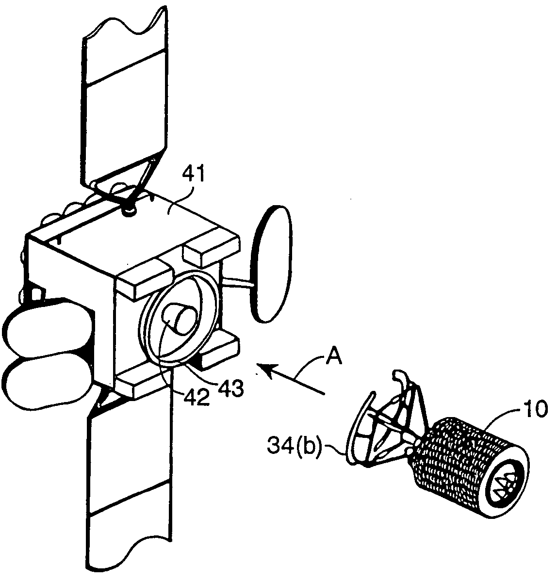 Apparatus and methods for in-space satellite operations