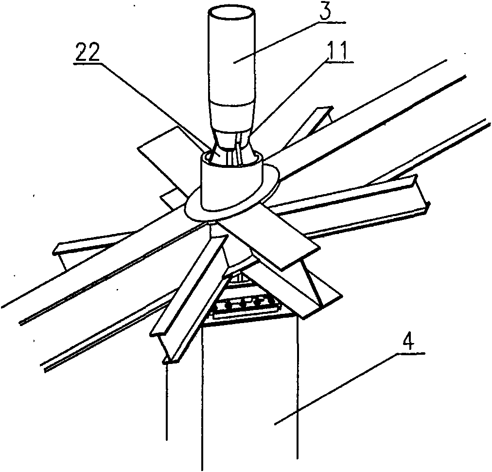Universal spherical joint supporter with anti-loosening position-limiting structure
