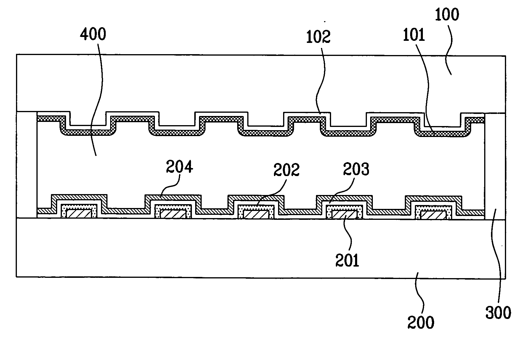 Flat panel fluorescent lamp and fabricating method thereof
