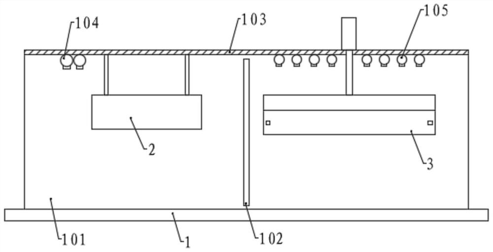 A livestock disinfection and cleaning device for animal husbandry and veterinary medicine