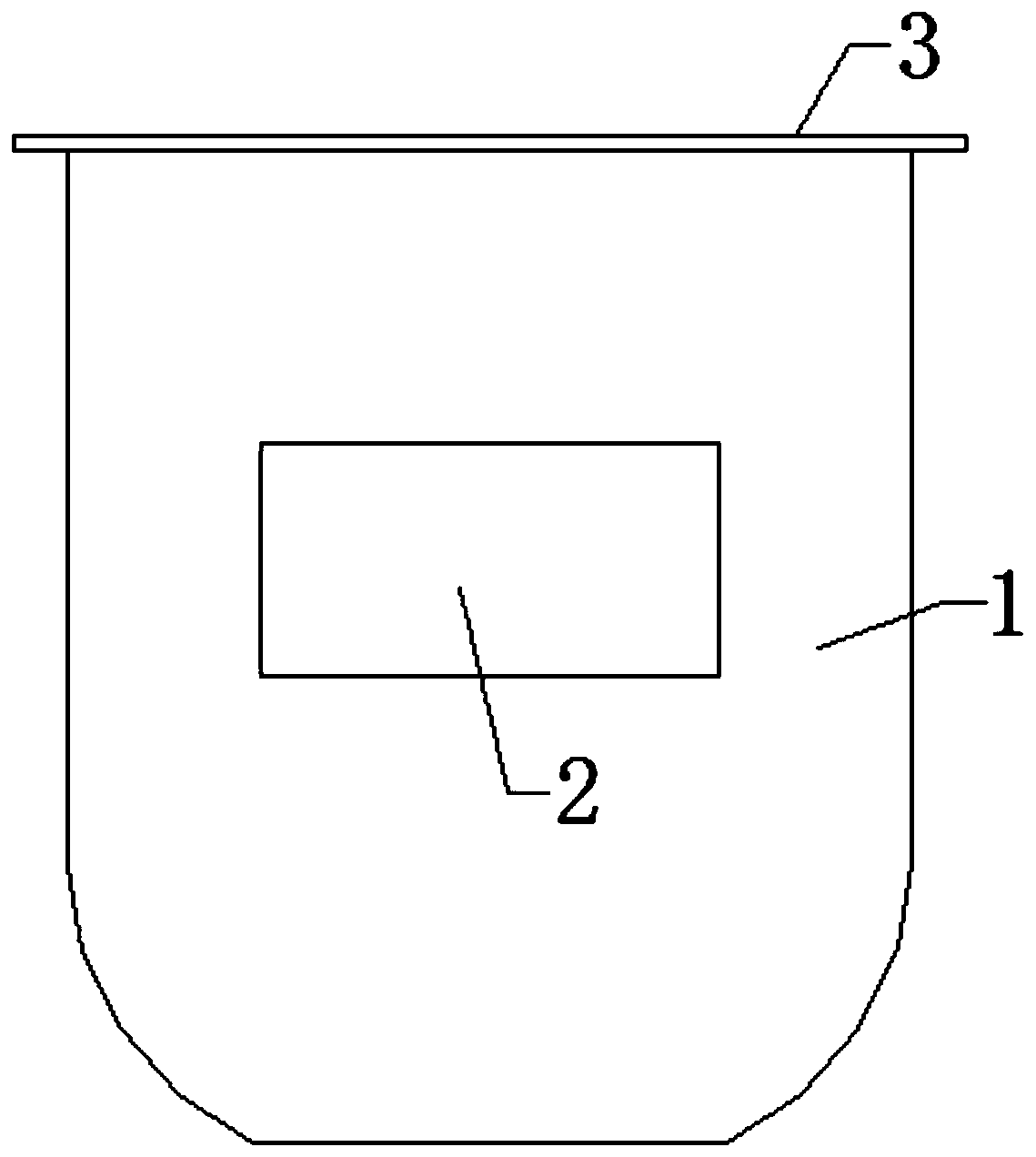 Lighting device used for natural gas pipeline maintenance and provided with anti-explosion structure